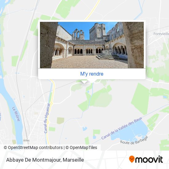 Abbaye De Montmajour plan