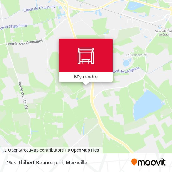 Mas Thibert Beauregard plan