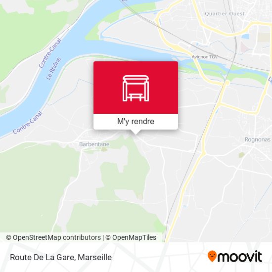 Route De La Gare plan
