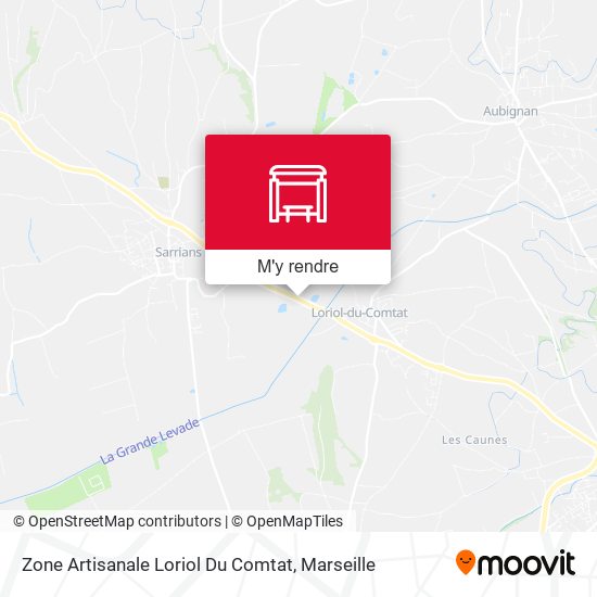 Zone Artisanale Loriol Du Comtat plan