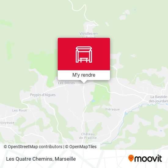 Les Quatre Chemins plan
