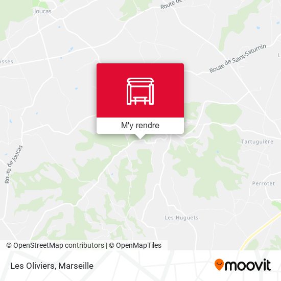 Les Oliviers plan