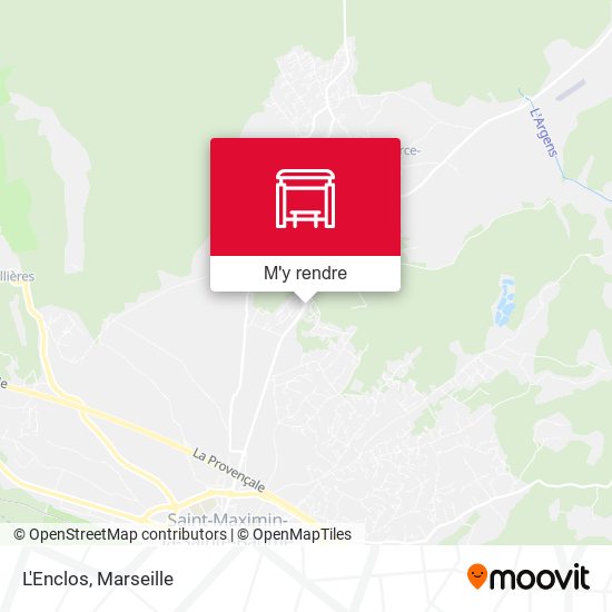 L'Enclos plan
