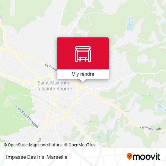 Impasse Des Iris plan