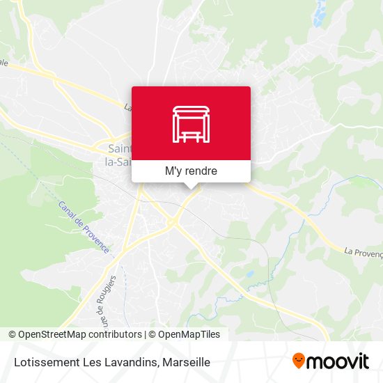 Lotissement Les Lavandins plan