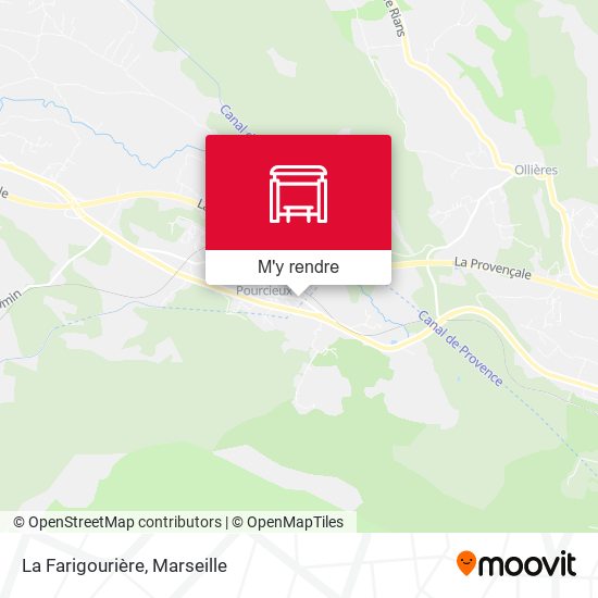 La Farigourière plan