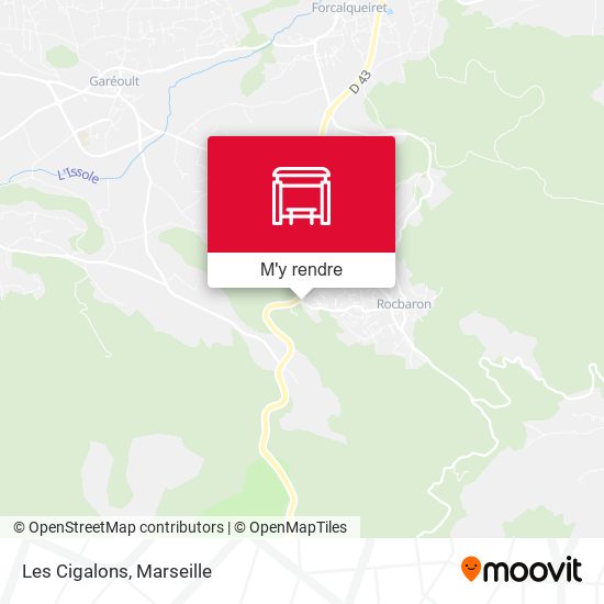 Les Cigalons plan