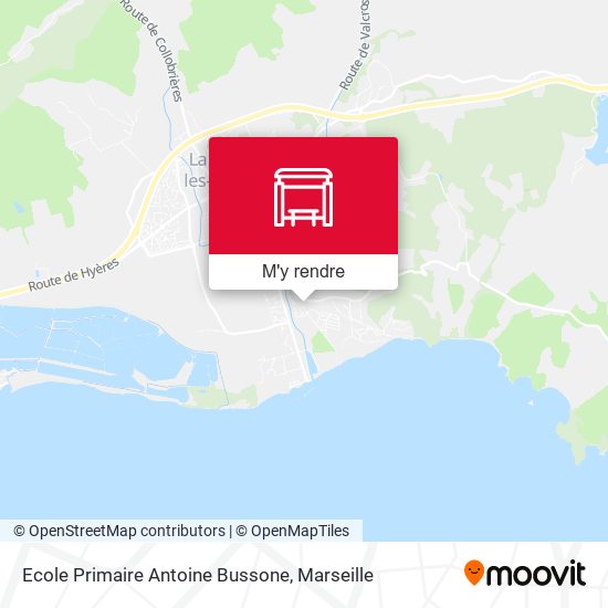 Ecole Primaire Antoine Bussone plan