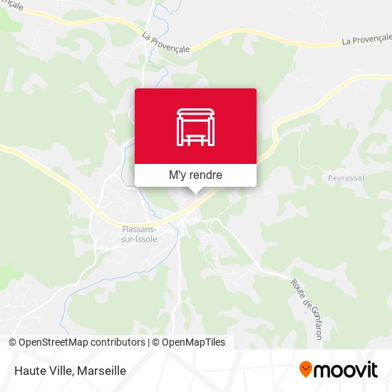 Haute Ville plan