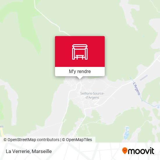 La Verrerie plan