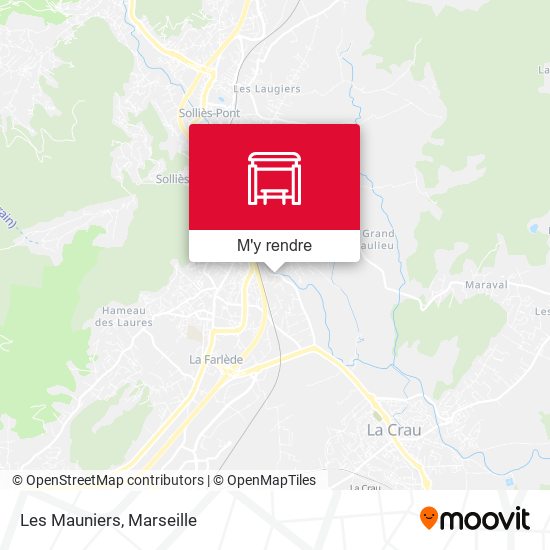 Les Mauniers plan