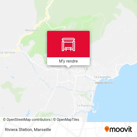 Riviera Station plan