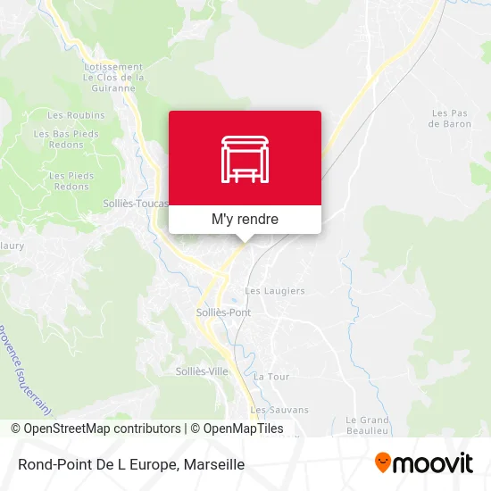 Rond-Point De L Europe plan