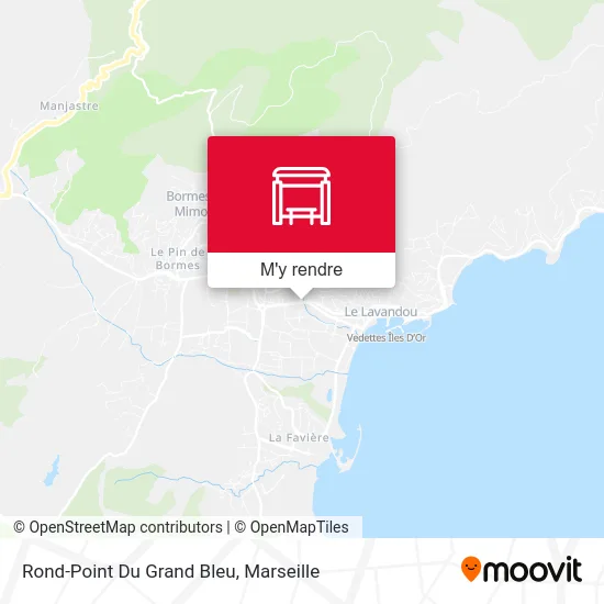 Rond-Point Du Grand Bleu plan