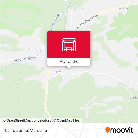 La Toulonne plan
