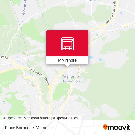 Place Barbusse plan