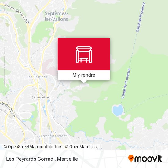 Les Peyrards Corradi plan