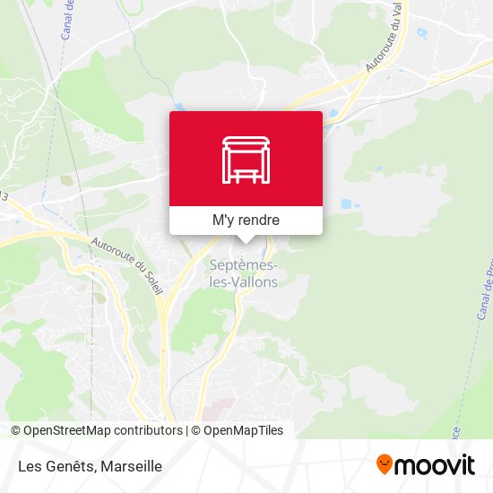 Les Genêts plan