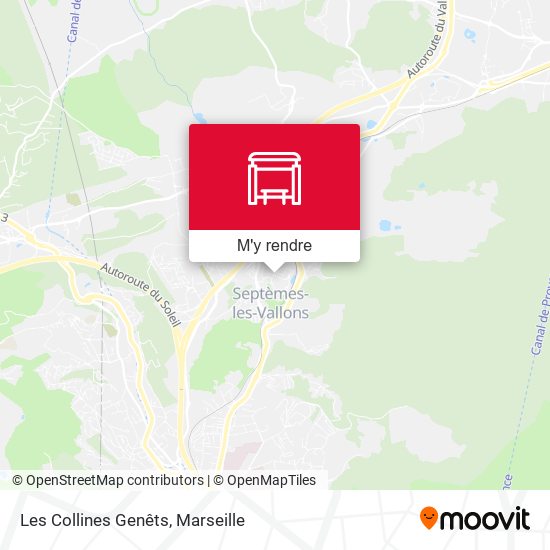 Les Collines Genêts plan
