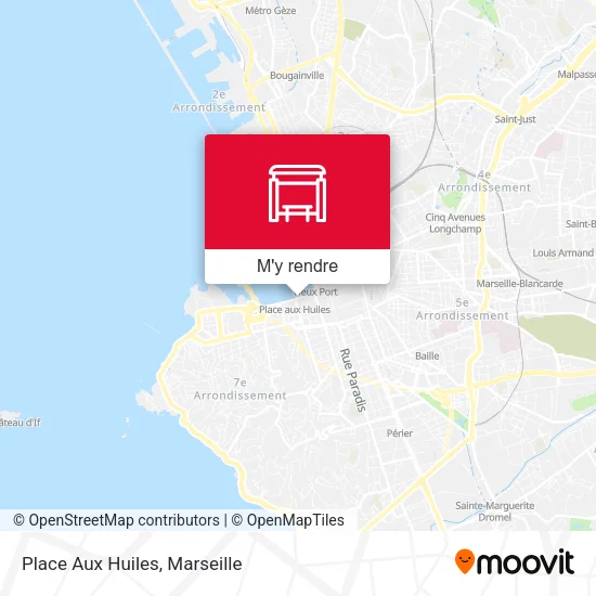 Place Aux Huiles plan