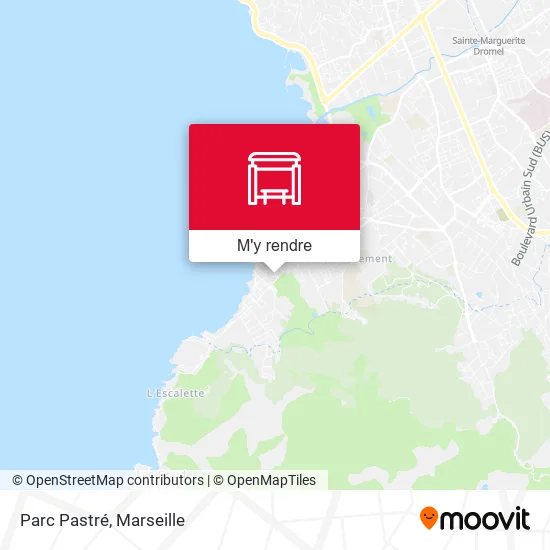 Parc Pastré plan