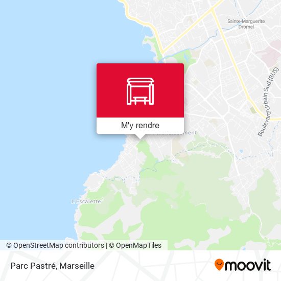 Parc Pastré plan