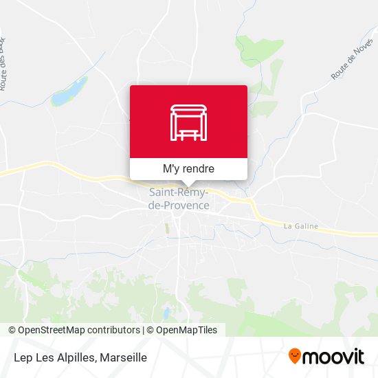 Lep Les Alpilles plan