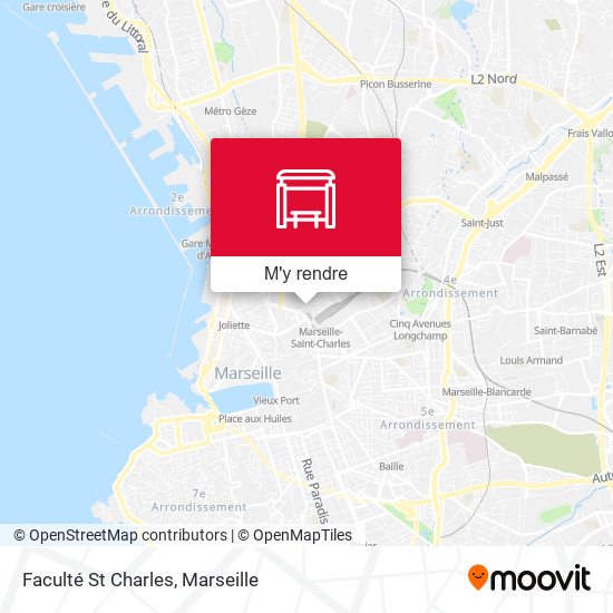 Faculté St Charles plan