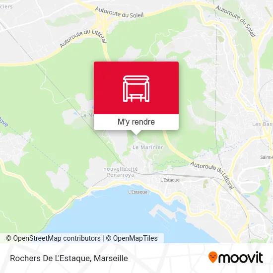 Rochers De L'Estaque plan