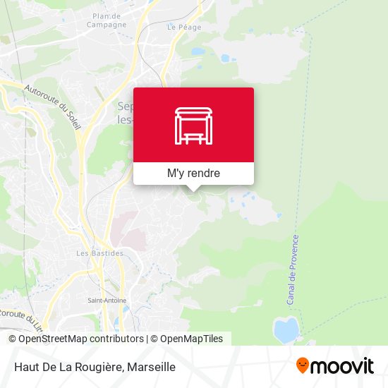 Haut De La Rougière plan