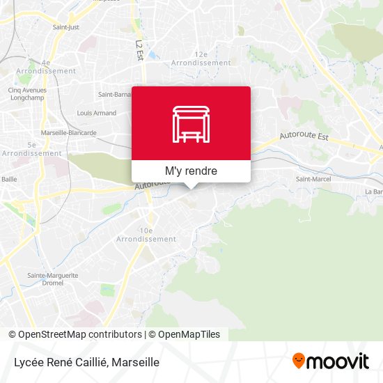 Lycée René Caillié plan