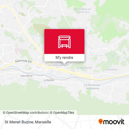 St Menet Buzine plan