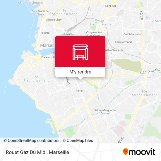 Rouet Gaz Du Midi plan