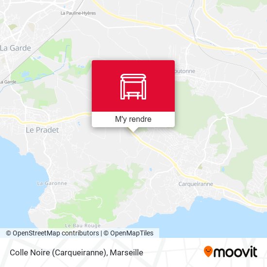 Colle Noire (Carqueiranne) plan
