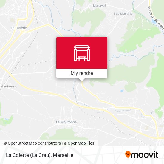 La Colette (La Crau) plan