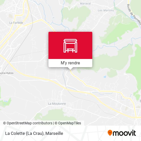 La Colette (La Crau) plan