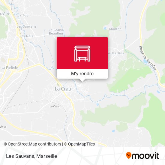 Les Sauvans plan