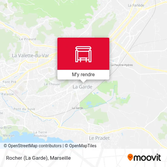 Rocher (La Garde) plan