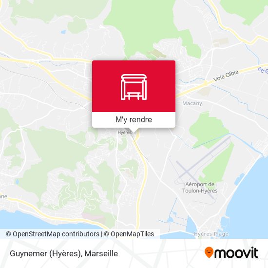 Guynemer (Hyères) plan