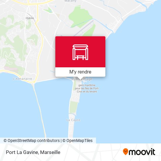 Port La Gavine plan