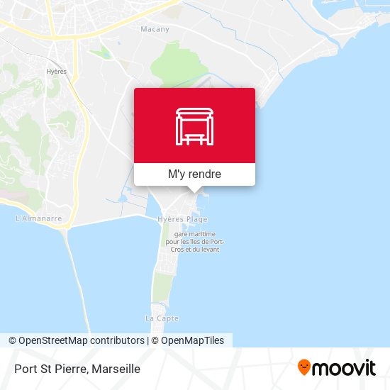 Port St Pierre plan