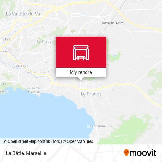 La Bâtie plan