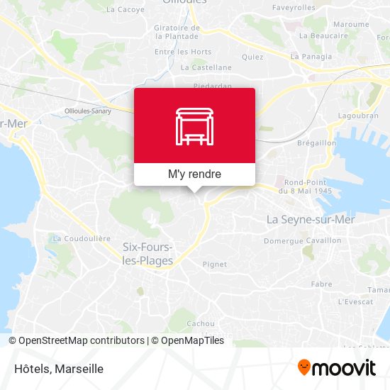 Hôtels plan