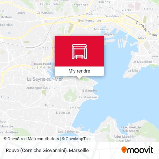 Rouve (Corniche Giovannini) plan