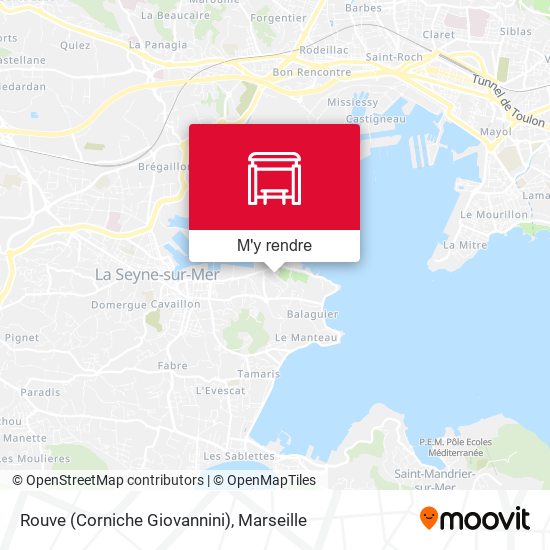 Rouve (Corniche Giovannini) plan