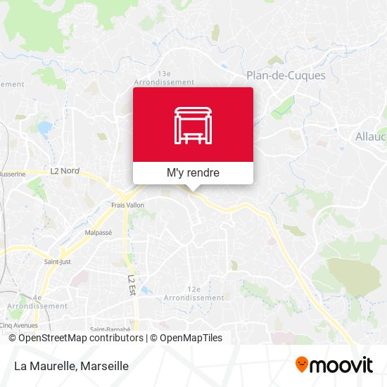 La Maurelle plan