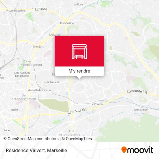 Résidence Valvert plan