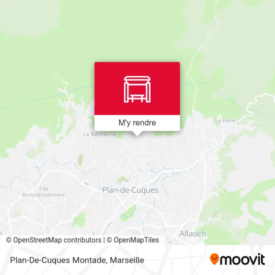 Plan-De-Cuques Montade plan