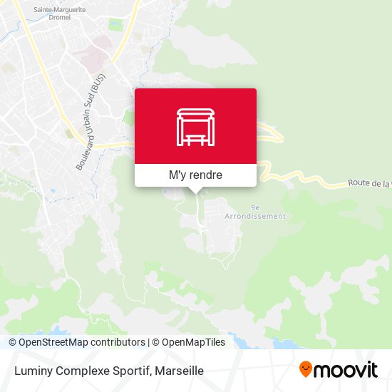 Luminy Complexe Sportif plan