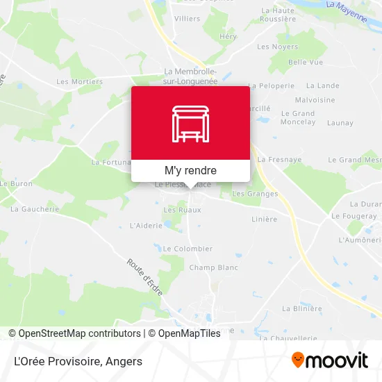L'Orée Provisoire plan
